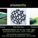 Elements - Exhibition by Esther Dexter, Don Service, Kathryn Pender