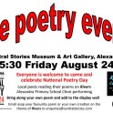 Central Stories Museum and Art Gallery, The Poetry Event - Alexandra.