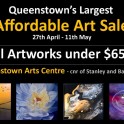Queenstown Arts Centre - Affordable Art Sale.