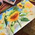 Register Now - Introduction to Coloured Pencil Drawing with Marion Vialade-Worch