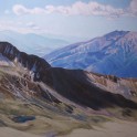 Central Stories Museum & Art Gallery - Jane Whitaker & Annemarie Hope-Cross - Looking towards the Wairau Valley Nelson Lakes by Jane Whitaker