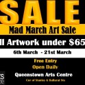 Queenstown Arts Centre - 'Mad March Art Sale', 2020.
