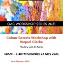 Queenstown Arts Centre - Colour Secrets Workshop with Racquel Clarke.