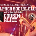 Arts on Tour NZ - The Alpaca Social Club with Special Guest Cousin Alice - Arrowtown