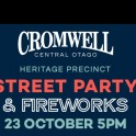 Cromwell Fireworks and Street Party
