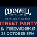 Cromwell Fireworks and Street Party