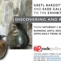 Eade Gallery - 'Discovering and Rediscovering' by Kathi McLean and Gretl Barzotto
