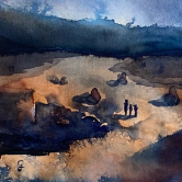 Eade Gallery - Fire and Water by Melanie Eade and Thomas Geddes.