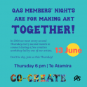 Queenstown Arts Society - Members night in June