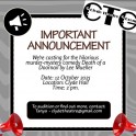Clyde Theatre Group - Call Out!