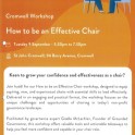 Huddl Workshops - How to be an Effective Chair.