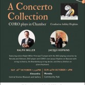 A Concerto Collection - "CORO Plays in Chamber" (Alexandra and Wanaka).