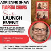 Central Stories Museum and Art Gallery - Book Launch. "Tuapeka Chows" by Adrienne Shaw.