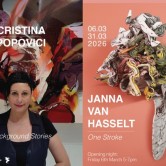 Gallery Thirty Three - Cristina Popovici and Janna van Hasselt.