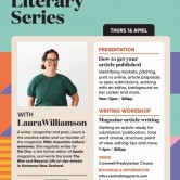 Central Otago Literary Series - Laura Williamson, Presentation and Workshops.
