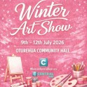 Jenny Beck Law - Winter Art Show. Oturehua.
