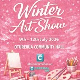 Jenny Beck Law - Winter Art Show. Oturehua.