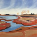 Karitane Mud Flats - Pastel on paper (60 x 45)