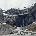 Homer Tunnel - Fiordland - Water colour on paper (88 x 68)