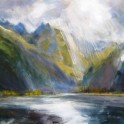 matukituki valley - oil on canvas (130 x 90cm)