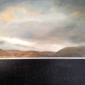 Low cloud over Wanaka - Acrylic on board (28 x 22cm)